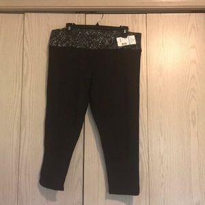 Cropped cotton legging